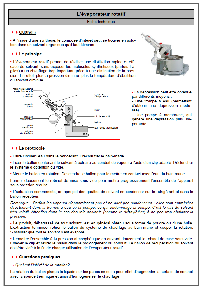 Evaporateur